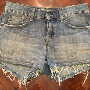 Juicy couture denim shorts